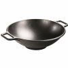 cast iron woks